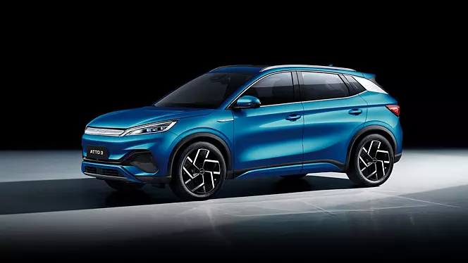 BYD Atto 3 Electric SUV launch india BYD Atto 3 Electric SUV