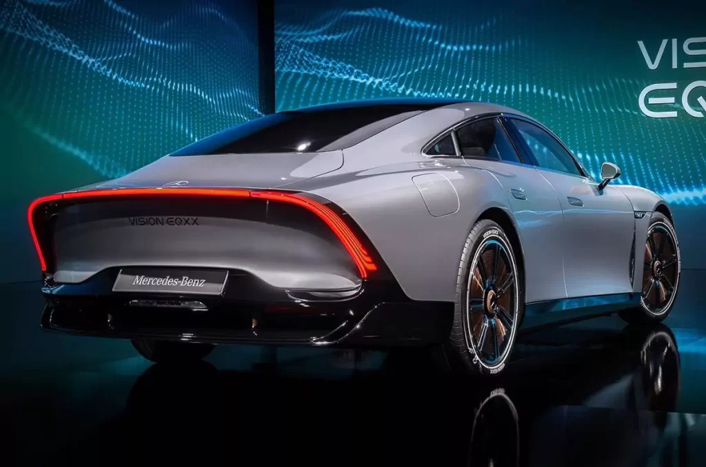 1000 km range electric car Mercedes-Benz Vision EQXX Electric Car