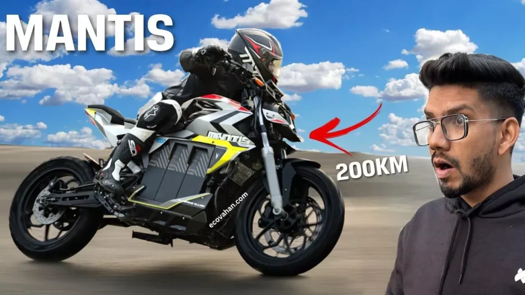 electric vehicle Orxa Mantis Electric Bike with 200 km range