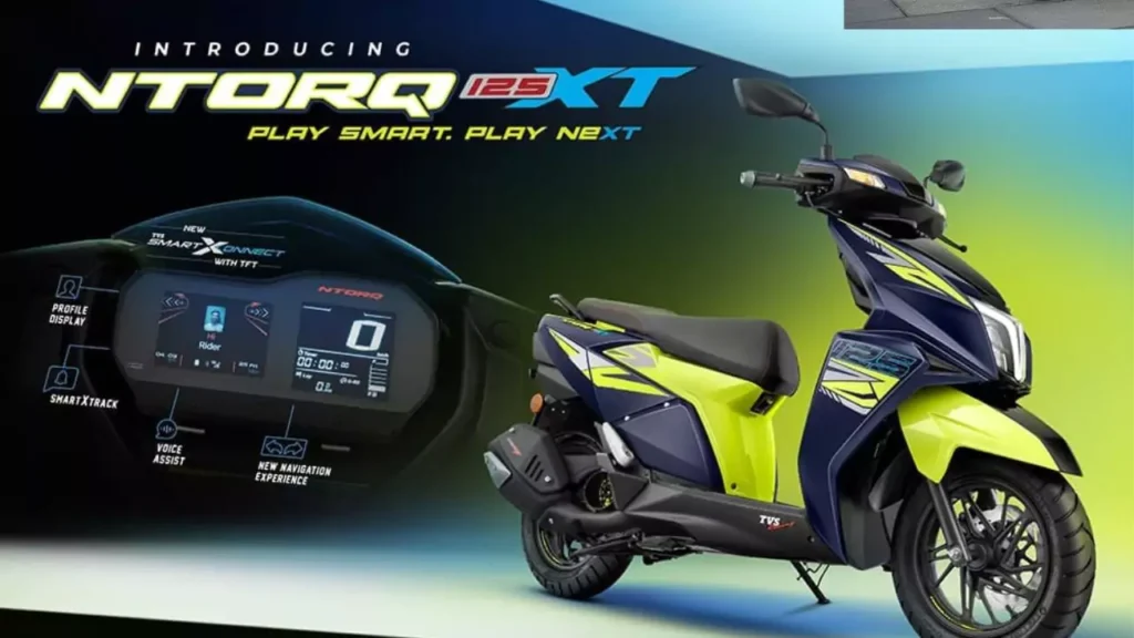 Electric scooter TVS NTORQ 125