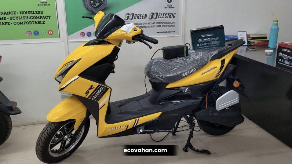 ev news hindi Zelio Legendar Electric Scooter