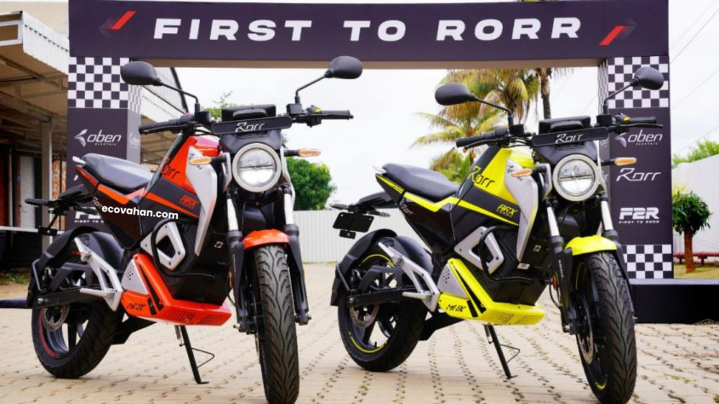 Electric scooter Oben Rorr Electric Bike Delivery Starts in Banglore
