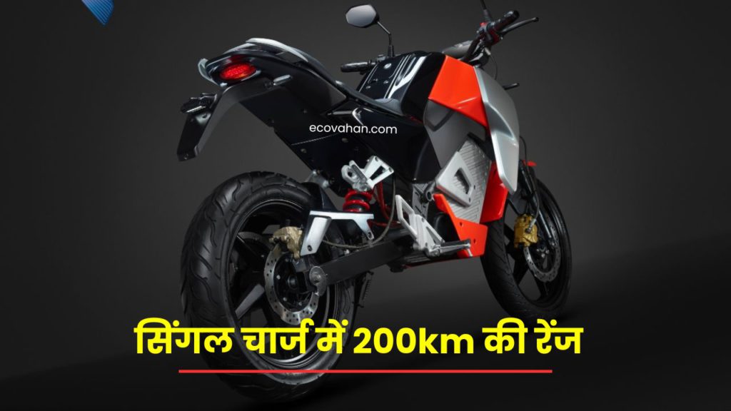 Oben Rorr Electric Motorcycle with range up to 200km