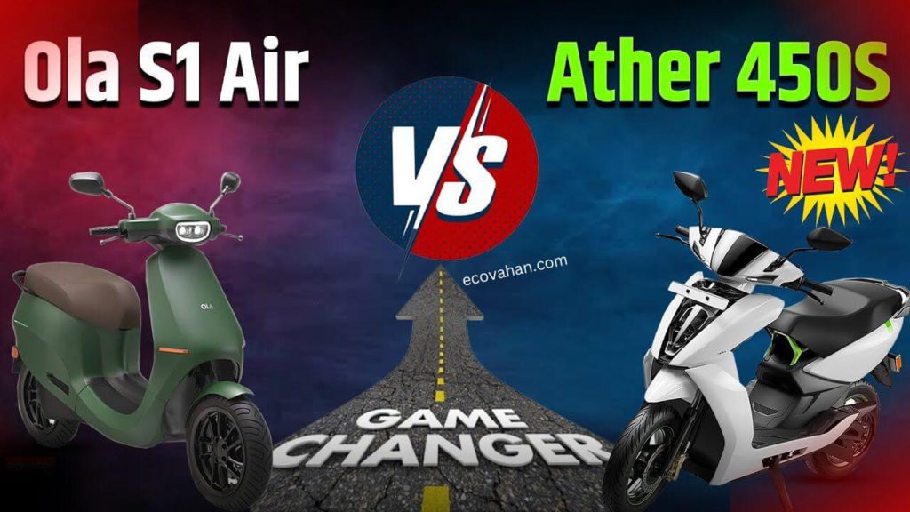 Ather 450S vs Ola S1 Air Details