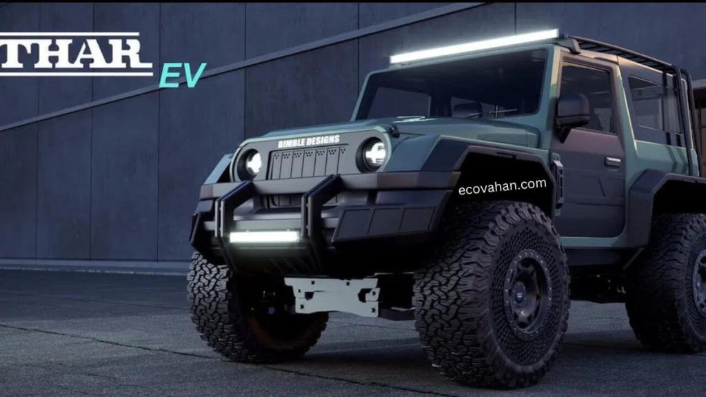 ev news hindi Mahindra Thar EV launch date