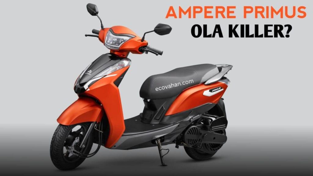 Cheapest Electric Scooter Finally Ampere Primus Electric Scooter launched