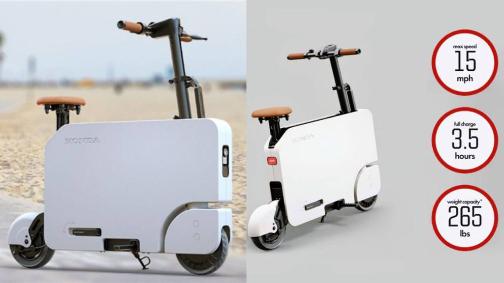 Honda Motocompacto Electric Scooter Honda Motocompacto Electric Scooter