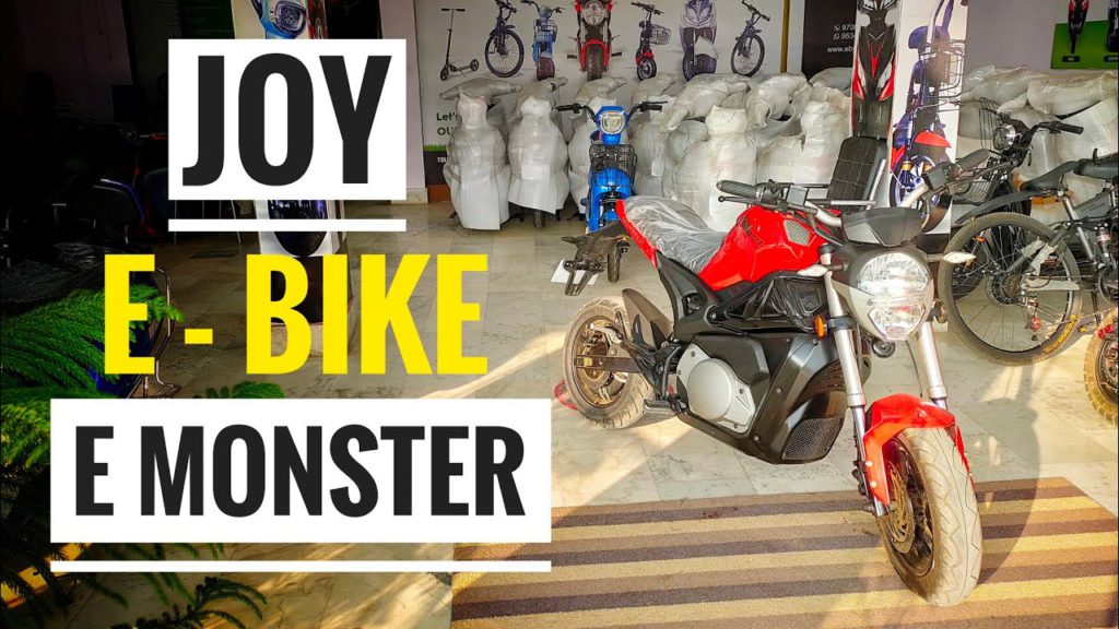 electric vehicle JOY E-BIKE E-MONSTER DETAILS