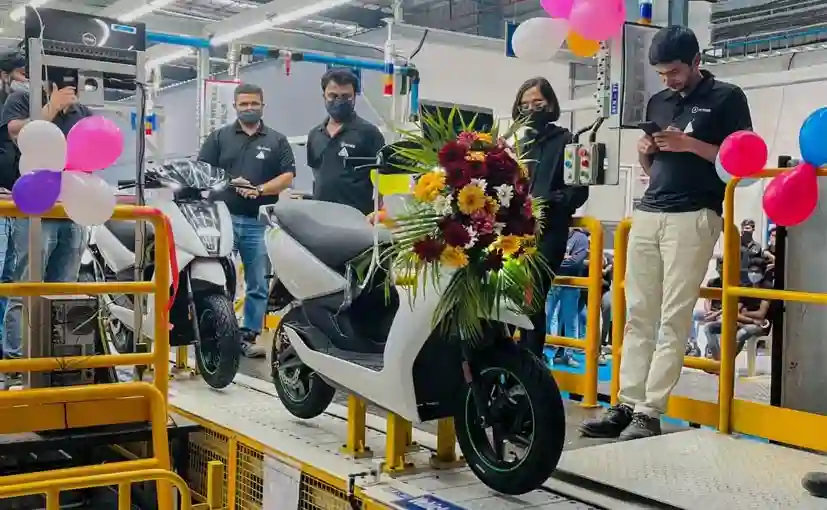 Ather Energy Rolls Out 2 lakh Electric Scooter Ather Energy Rolls Out 2 lakh Electric Scooter