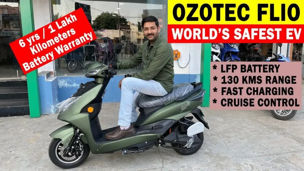 Ozotec Flio Electric Scooter Ozotec Flio Electric Scooter