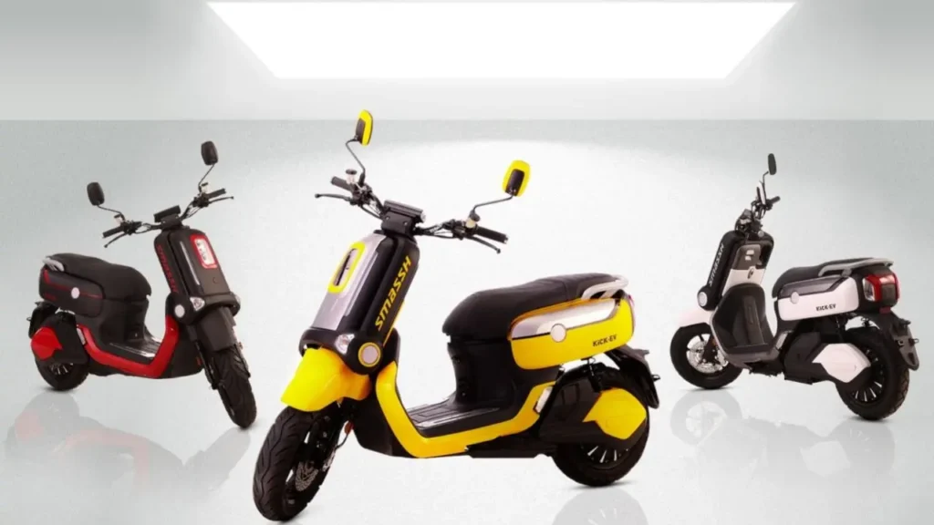 Electric scooter Kick EV Smassh